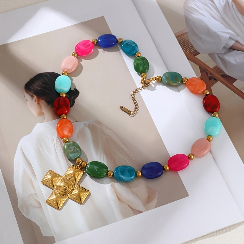 Western Y2K Bull Head Necklace