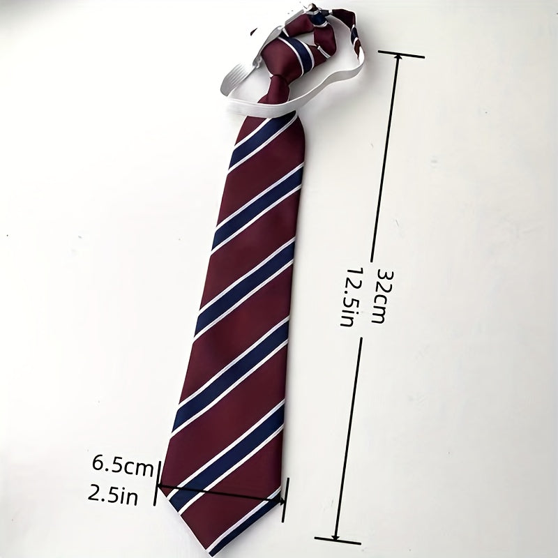 Crimson Stripe JK Tie