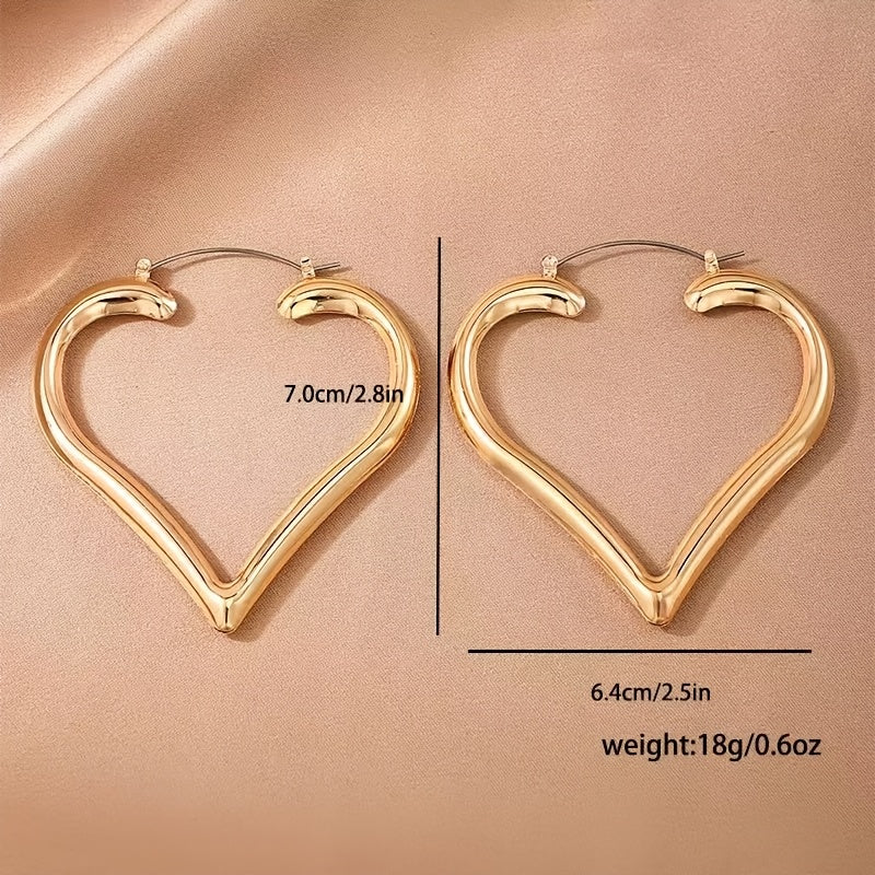 Heartbeat Oversized Earrings