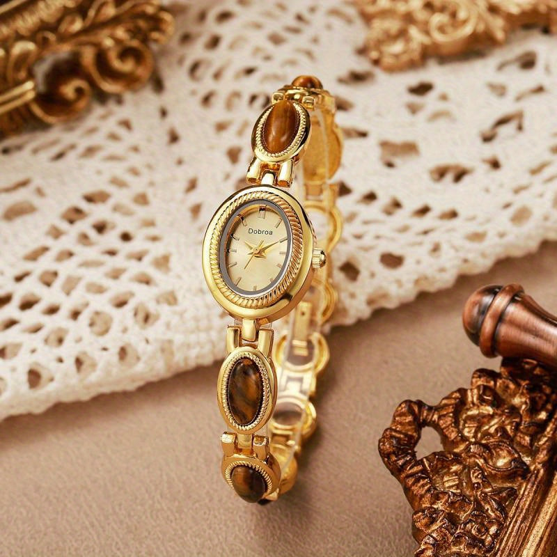 Tiger Eye Quartz Watch