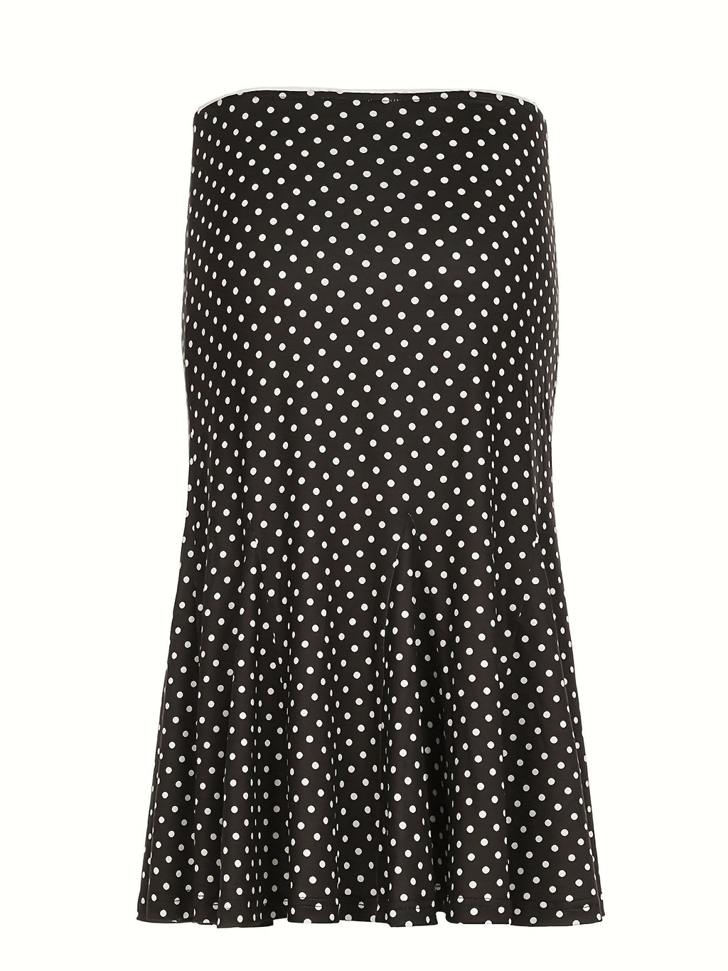 Polka Dot Suknja s Volanima