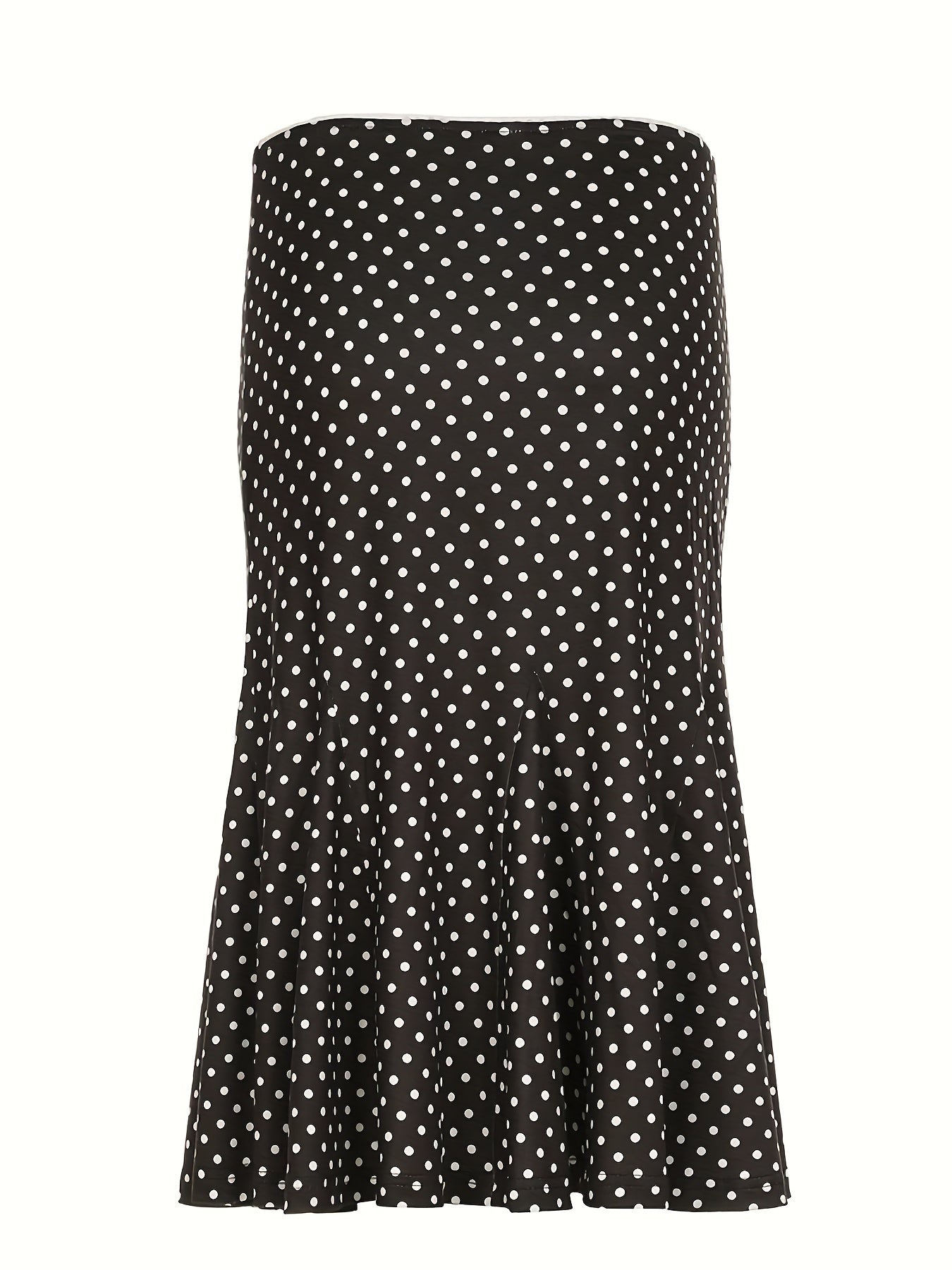 Polka Dot Suknja s Volanima